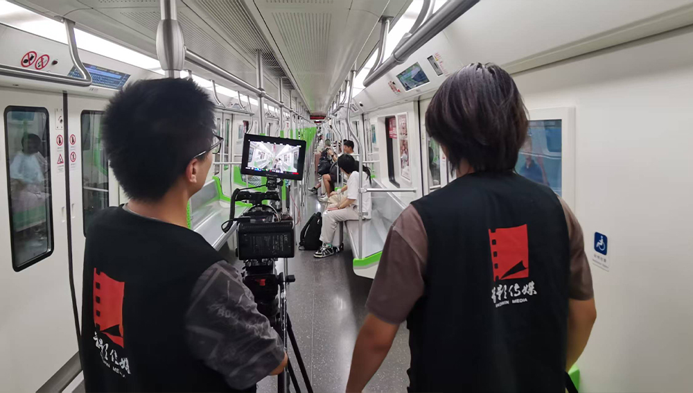 武漢智慧地鐵宣傳片拍攝花絮